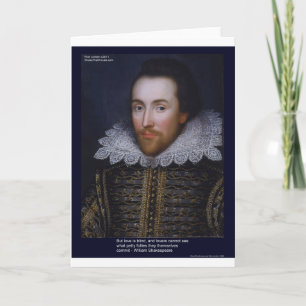 Shakespeare Love/Blind Quote On Gifts Cards Mugs
