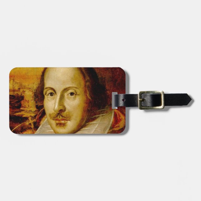 Shakespeare Luggage Tag - Customize it! (Front Horizontal)