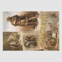 Shakespeare Macbeth Decoupage Tissue Paper