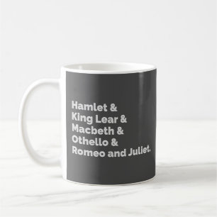Shakespeare Plays I Coffee Mug