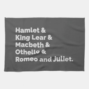 Shakespeare Plays I Kitchen Towel