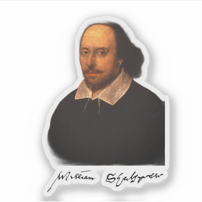 Shakespeare portrait and signature (Front)