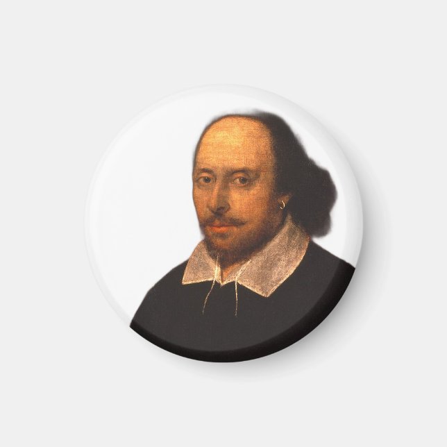 Shakespeare portrait magnet (Front)