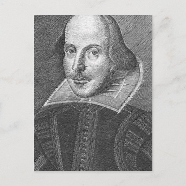 Shakespeare Postcard (Front)
