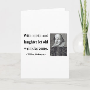 Shakespeare Quote 7b Card