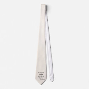 Shakespeare Quote Course of True Love Run Smooth Tie