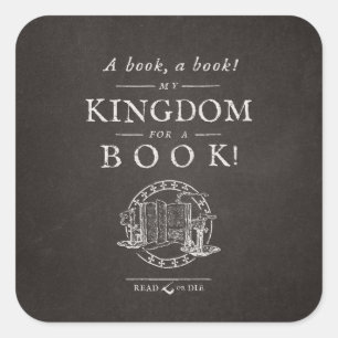 Shakespeare Quote Funny Square Sticker