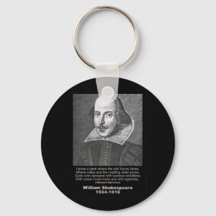 Shakespeare Quote Midsummer Night’s Dream Keychain