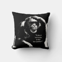 Shakespeare Quote Thinking Monkey Pop Art