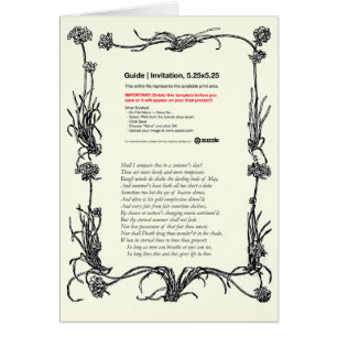 Shakespeare Sonnet # 18