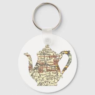 Shakespeare Teapot Keychain