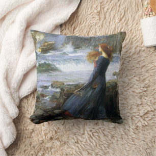 Shakespeare Tempest Throw Pillow