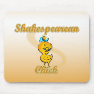 Shakespearean Chick Mouse Pad
