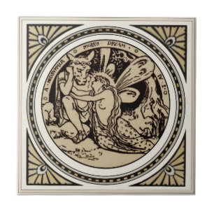 Shakespeare's A Midsummer's Night Dream Repro Tile