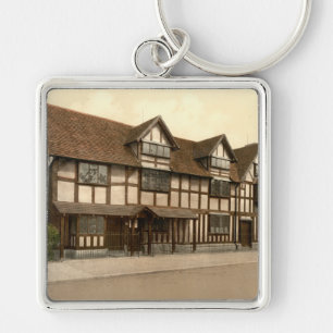 Shakespeare's Birthplace, Stratford-upon-Avon Keychain