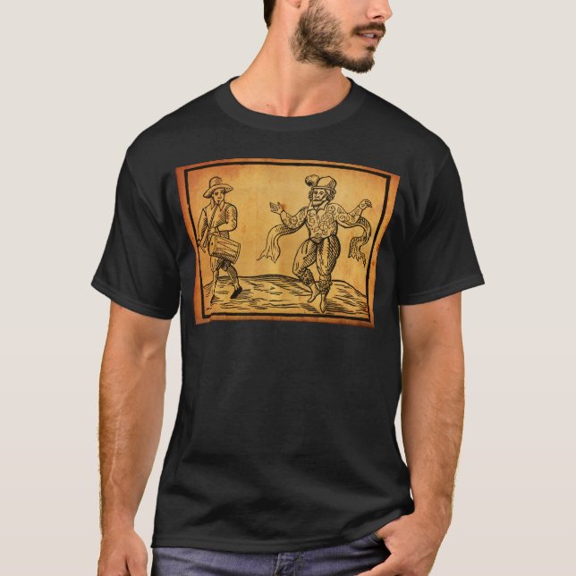Shakespeare's Favourite Clown Will Kempe T-Shirt (Front)