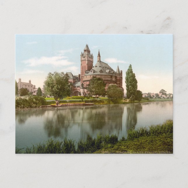 Shakespeare's Memorial Theatre, Stratford-on-Avon Postcard (Front)