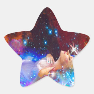 Shakespeare's Ophelia Star Sticker