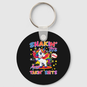 Shakin' And Takin S Funny Unicorn Dirty Adult Humo Keychain