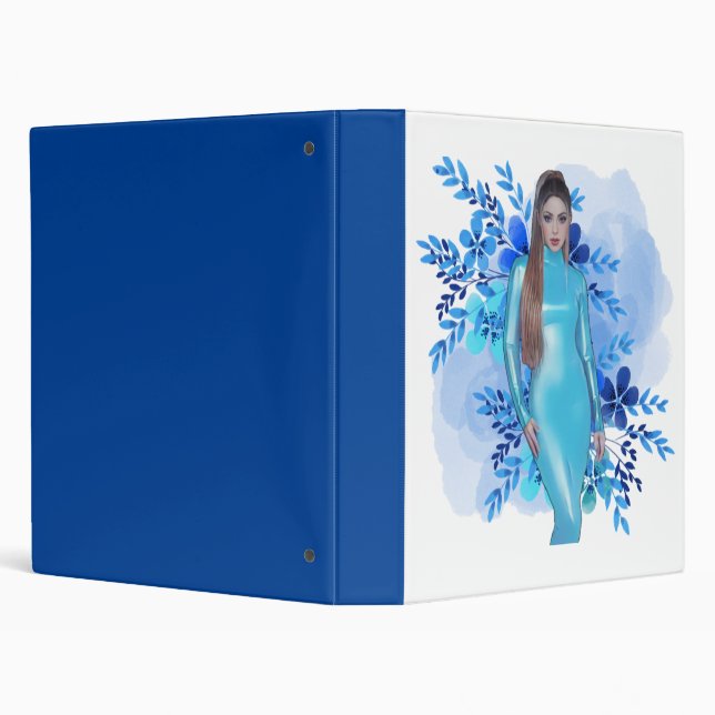 Shakira Blue Cabinet Binder (Background)