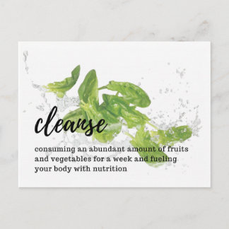 Shaklee Cleanse Postcard