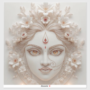 Shakti Within – Minimal Devi Illustration