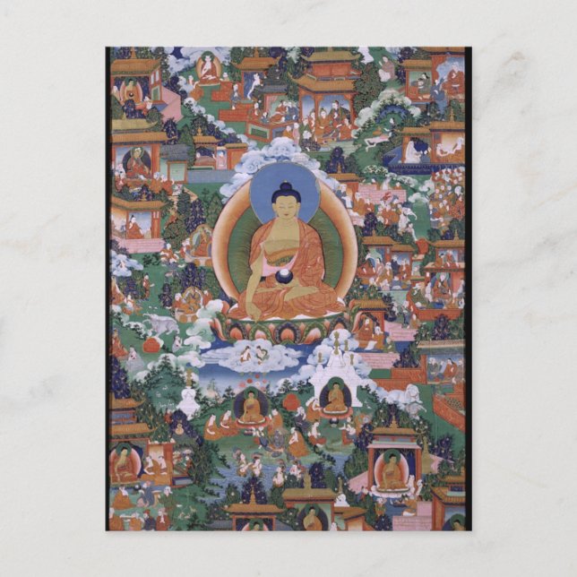 Shakyamuni Buddha Postcard (Front)