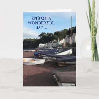 Shaldon, Fin d'une journée merveilleuse - Carte d'