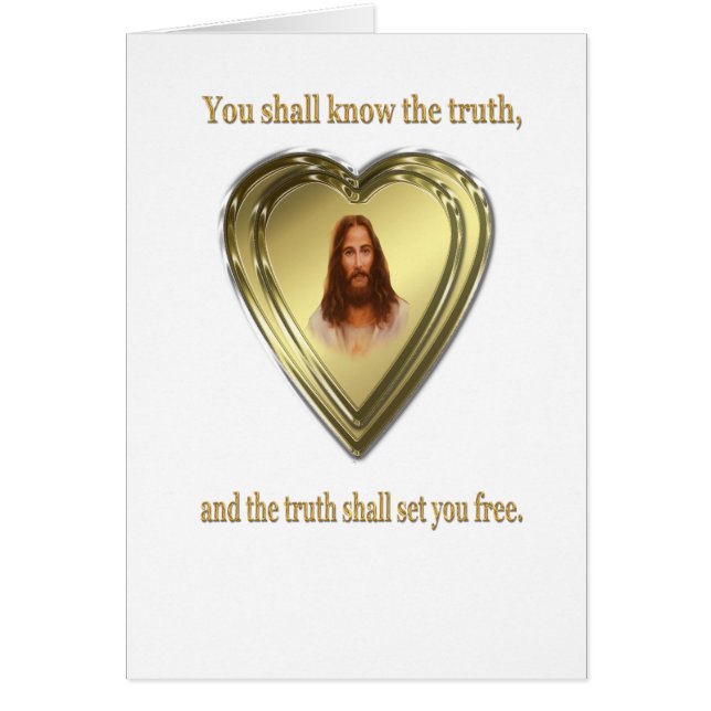 Shall know the truth (Front)