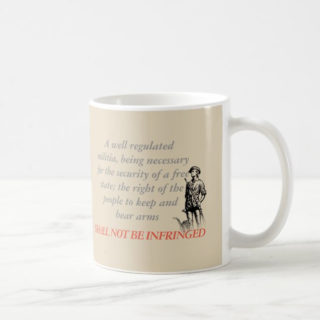 Shall Not Be Infringed Coffee Mug (Right)