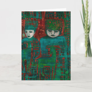 Shall the Meek Greeting Card