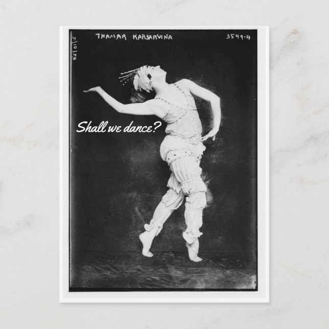 Shall We Dance? Postcard (Front)