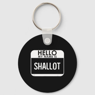 Shallot Costume Shirt Funny Easy Halloween Outfit Keychain