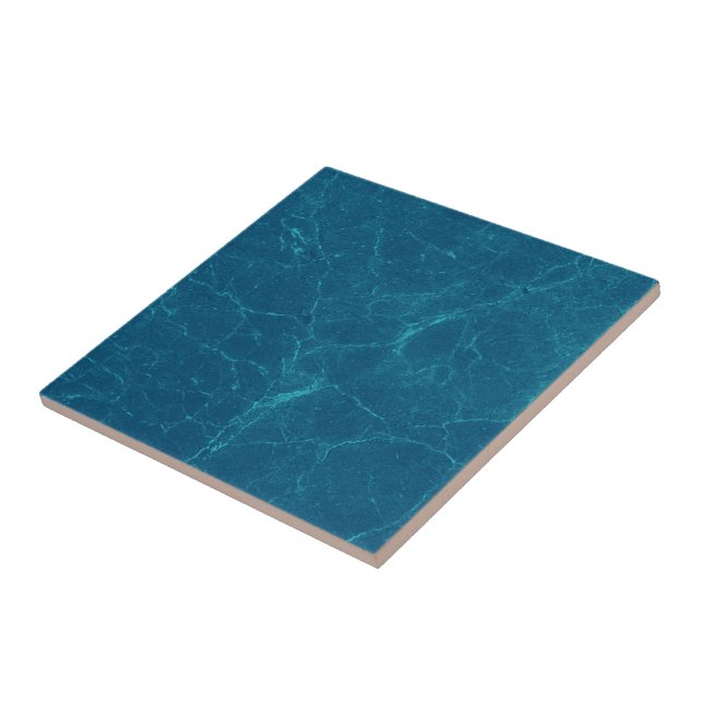 Shallow Ocean Blue Tile (Side)