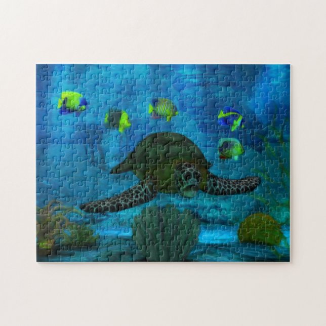 Shallow Waters Aquatic Jigsaw Puzzle (Horizontal)