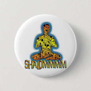 Shalom 2 Inch Round Button
