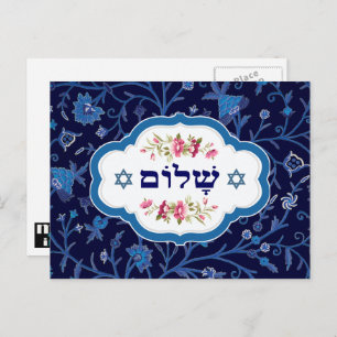 Shalom at Pesach. Happy Passover  Postcard