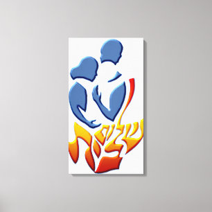 Shalom Bayit Canvas Print