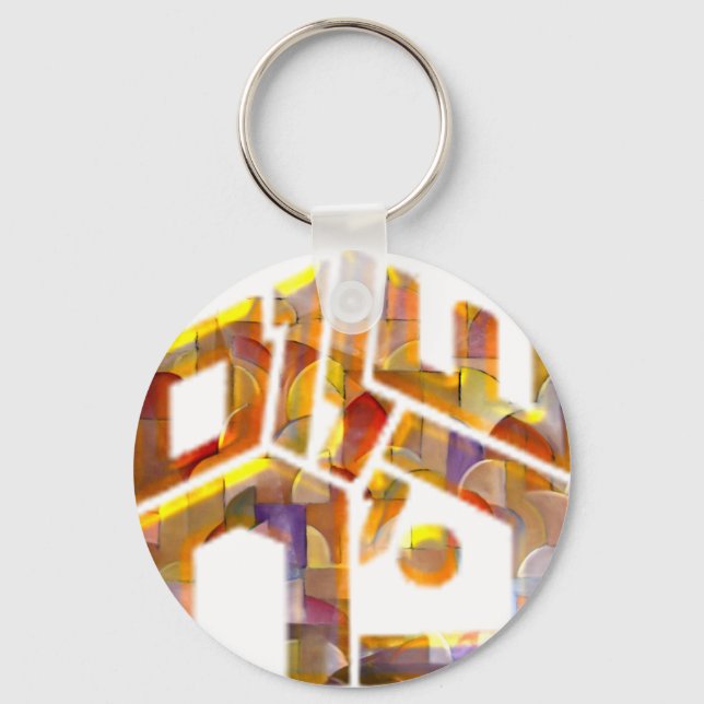 Shalom Bayit Keychain (Front)