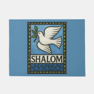 Shalom Dove Peace Earth                            Doormat