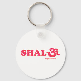 Shalom flowers keychain