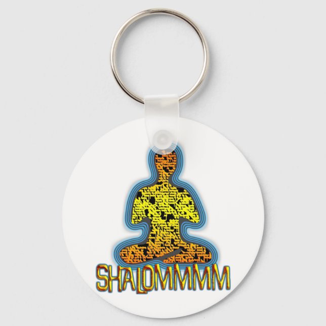 Shalom Keychain (Front)