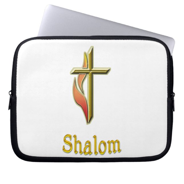 Shalom Laptop Sleeve (Front)