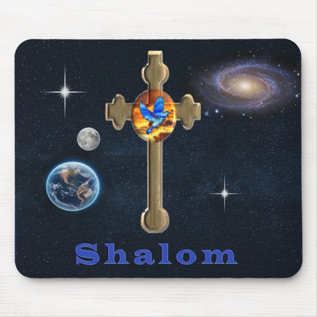 Shalom Mouse Pad (Front)