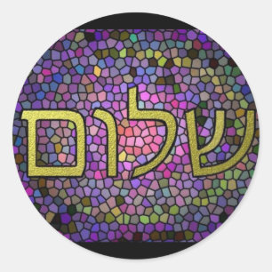 Shalom Peace Stickers