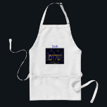 Shalom Personalized Apron Template<br><div class="desc">MMMMMMMMMmmmmmmmmm!  Memories of wonderful food and family gatherings! Great gift apron for any occasion. In our store zazzle.com/celebrationsevents* see matching Invitations,  Announcements,  Greeting Cards,  Stickers,  Postage Stamps and more!  



 



 



 


 zazzle
 



 


com.</div>