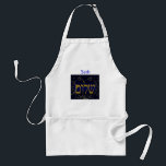 Shalom Personalized Apron Template<br><div class="desc">MMMMMMMMMmmmmmmmmm!  Memories of wonderful food and family gatherings! Great gift apron for any occasion. In our store zazzle.com/celebrationsevents* see matching Invitations,  Announcements,  Greeting Cards,  Stickers,  Postage Stamps and more!  



 



 



 


 zazzle
 



 


com.</div>