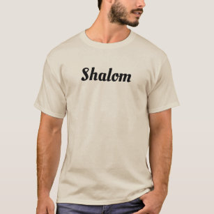Shalom spiritual inspiration unisex cotton T-Shirt
