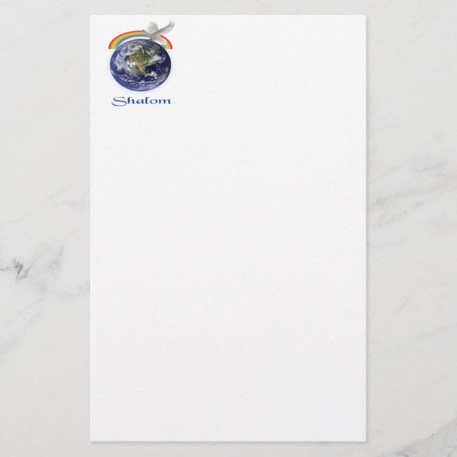 shalom stationery (Front)