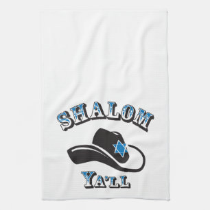 Shalom vous serviette de cuisine